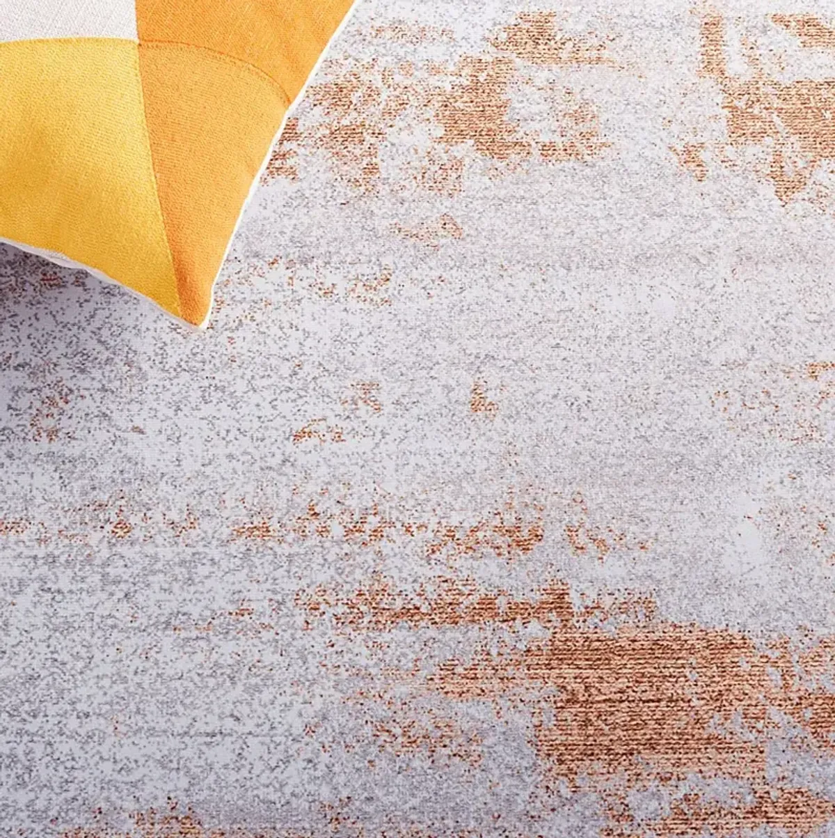 Fogven Gray/Rust 6' x 9' Rug