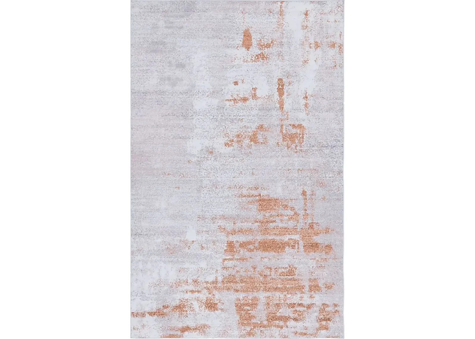 Fogven Gray/Rust 6' x 9' Rug