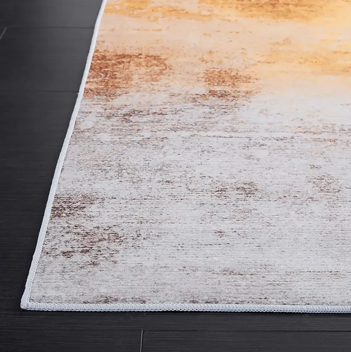 Ergien Gray/Rust 6' x 9' Rug