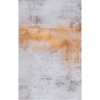 Ergien Gray/Rust 6' x 9' Rug