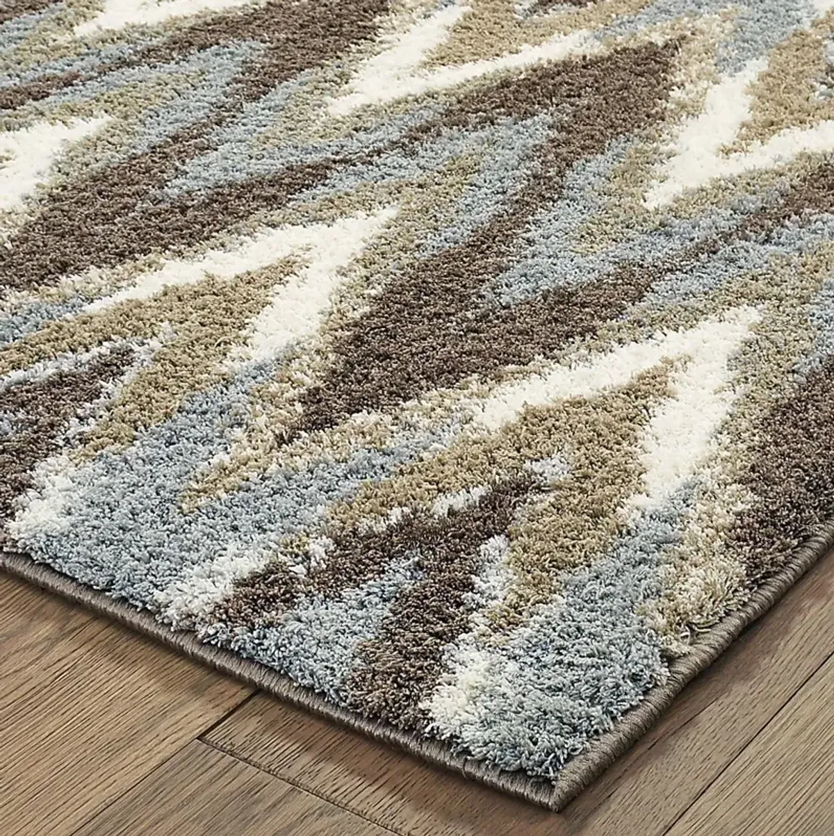 Pioneer Park Gray 6'7 x 9'6 Rug