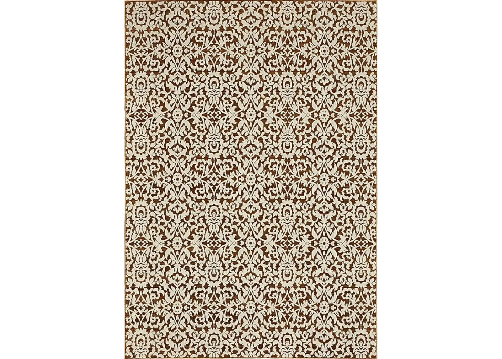 Ekgar Rust 6'7 x 9'6 Rug