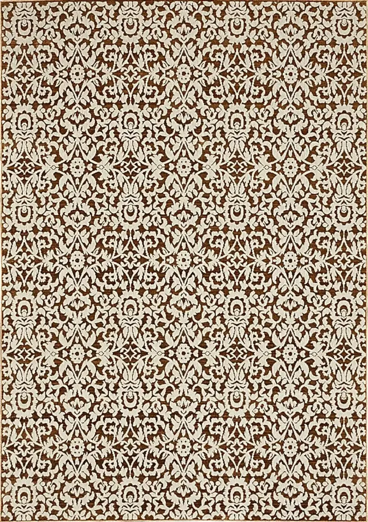 Ekgar Rust 6'7 x 9'6 Rug