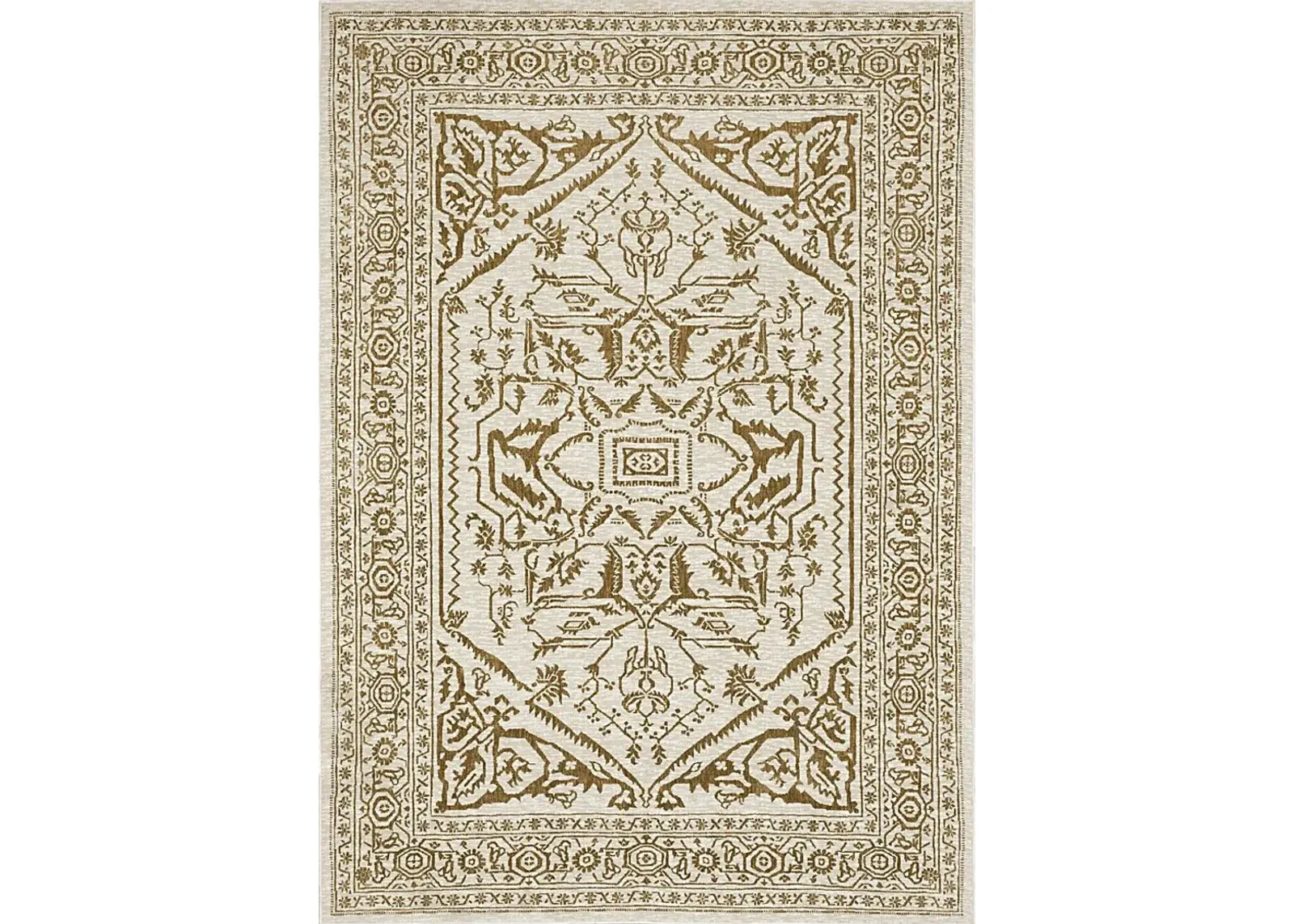 Bennu Ivory 6'7 x 9'6 Rug