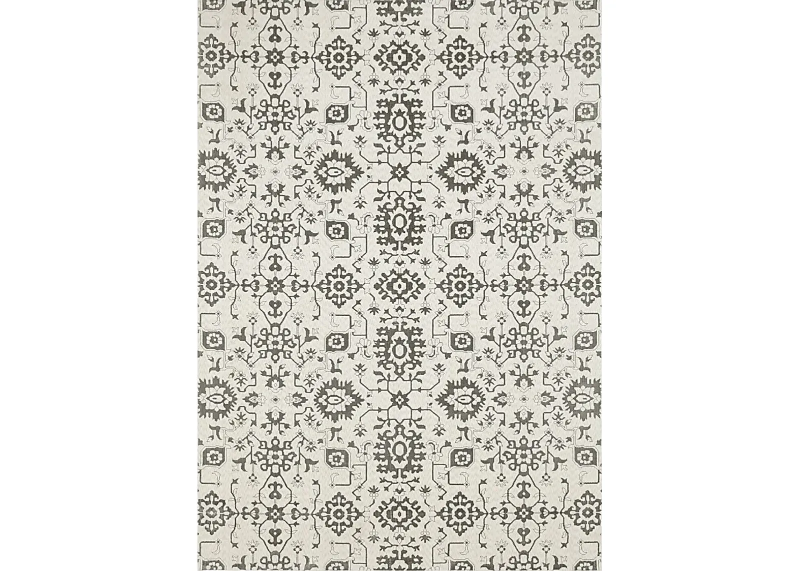 Maibe Ivory 6'7 x 9'6 Rug