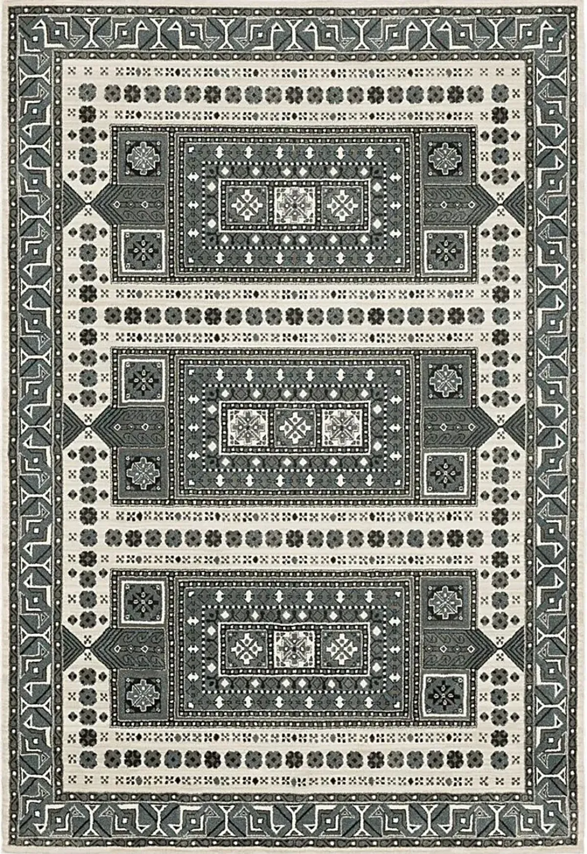 Rehema Gray 6'7 x 9'6 Rug