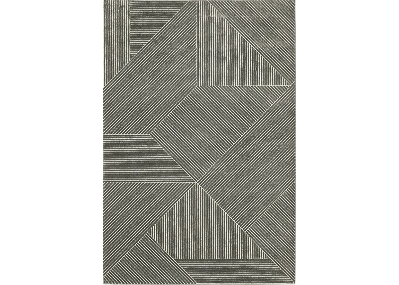 Merien Charcoal 6'7 x 9'6 Rug