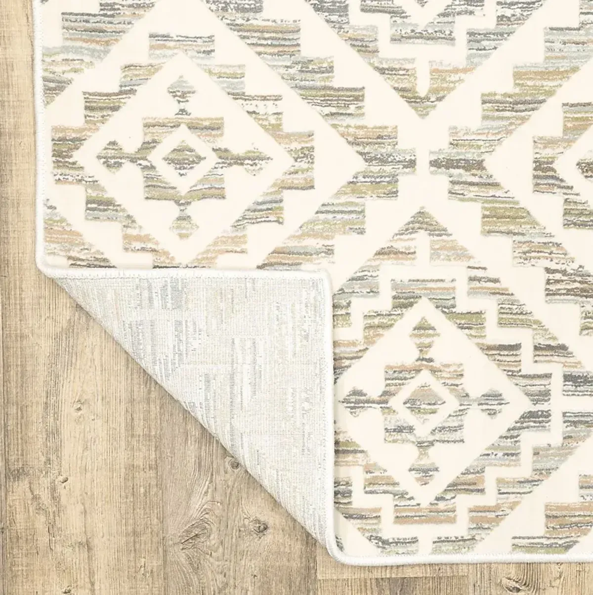 Twin Lake Ivory 6'7 x 9'6 Rug