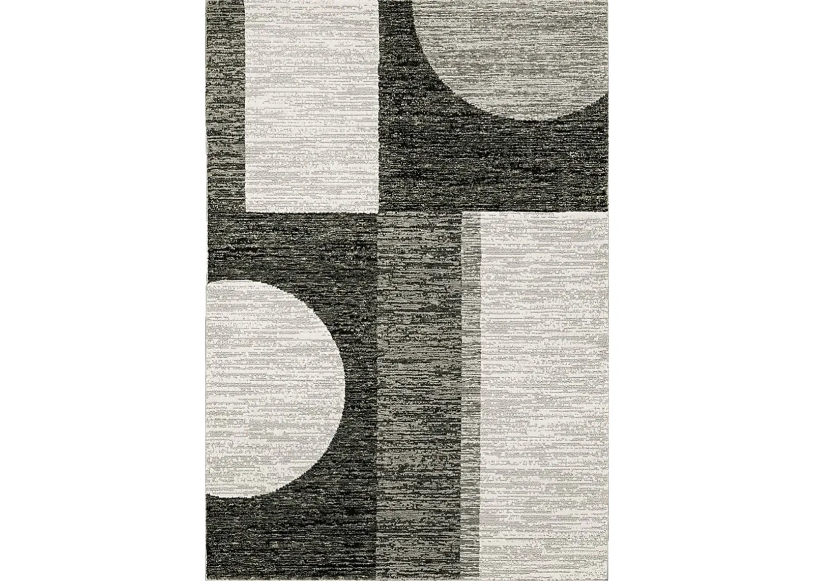 Mandla Charcoal 6'7 x 9'6 Rug