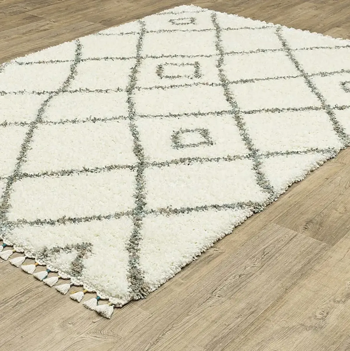 Kids Berber Beauty Ivory 6'7 x 9'6 Rug