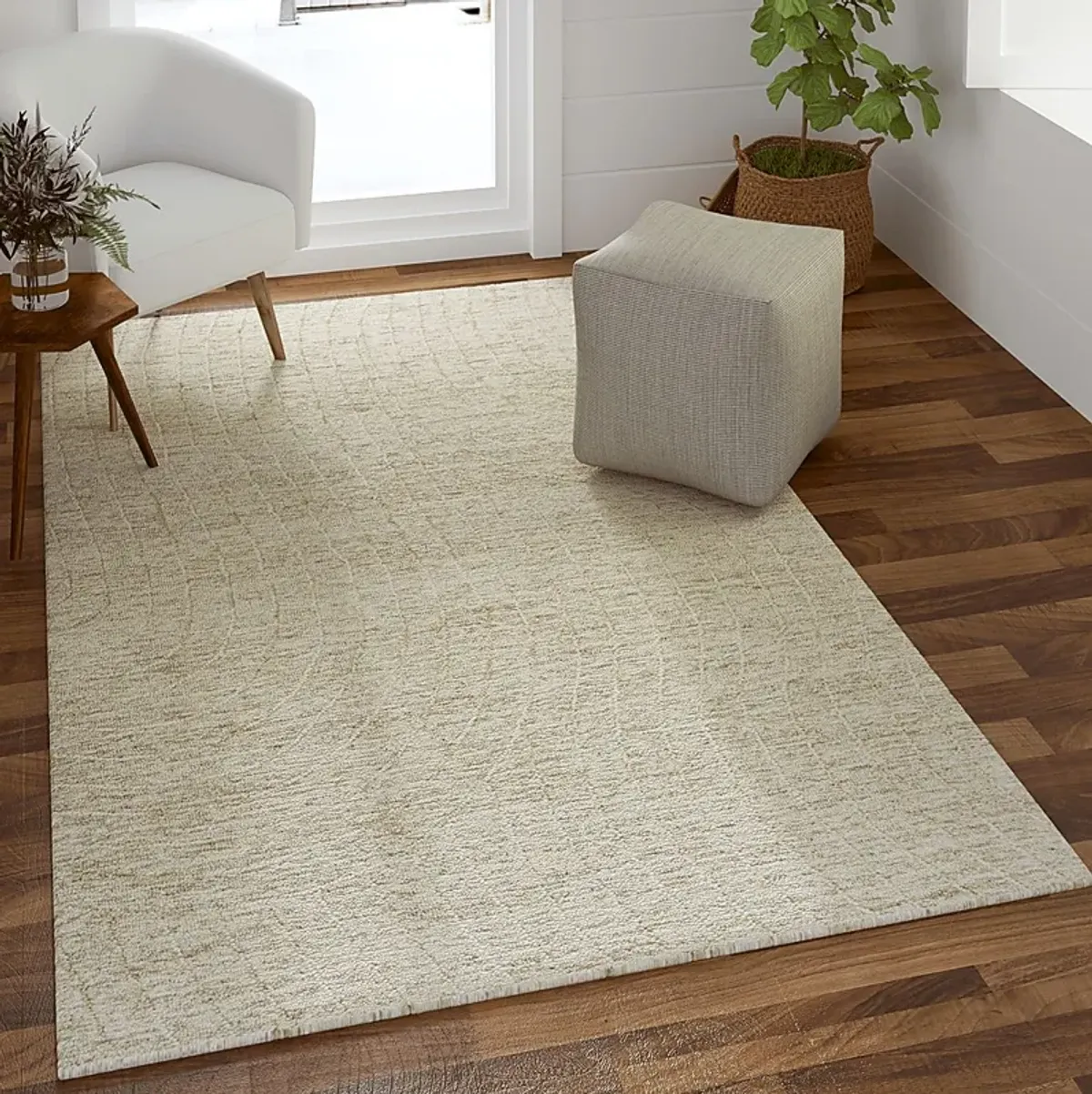 Caztoa Beige 7'9 x 9'9 Rug