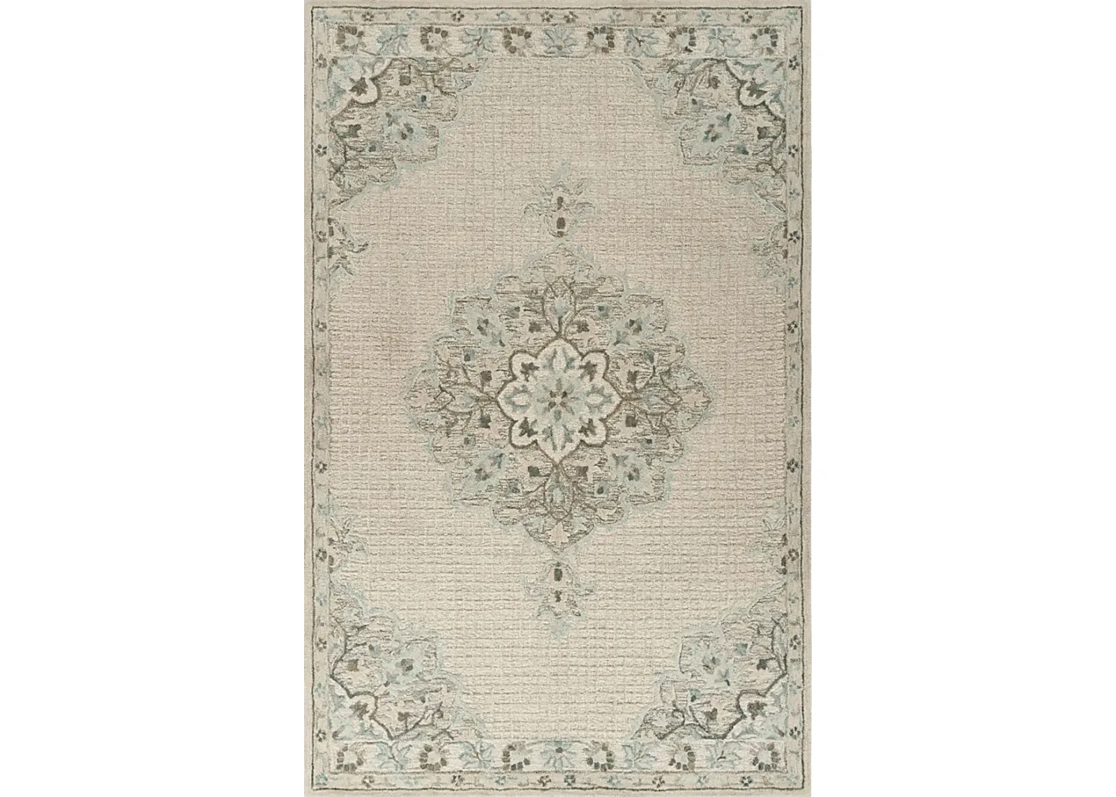 Siye Ivory 7'9 x 9'9 Rug