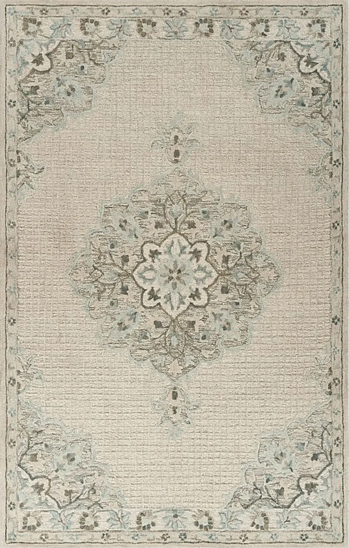 Siye Ivory 7'9 x 9'9 Rug