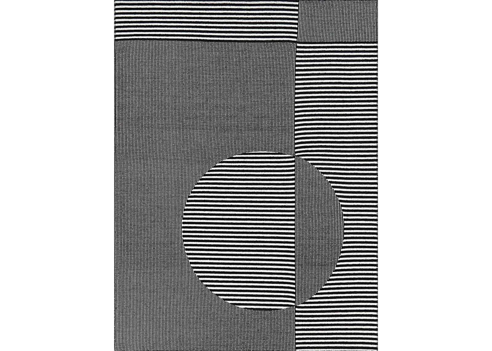 Metima Black 7'10 x 10' Area Rug