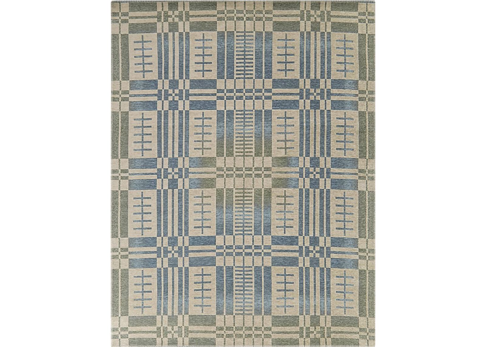 Hedis Blue 7'10 x 10' Rug