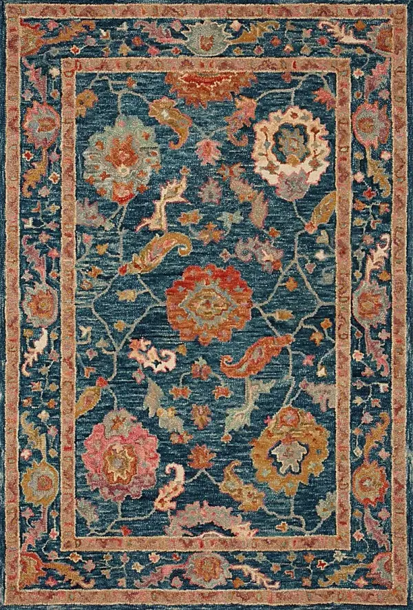 Anaia Blue 7'9 x 9'9 Rug