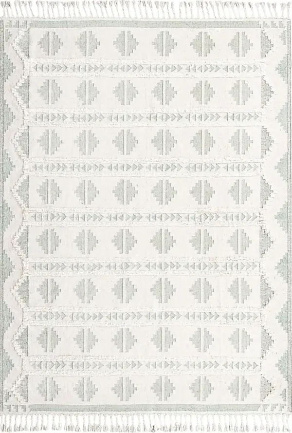 Rosea Aqua 10' x 14'1 Rug