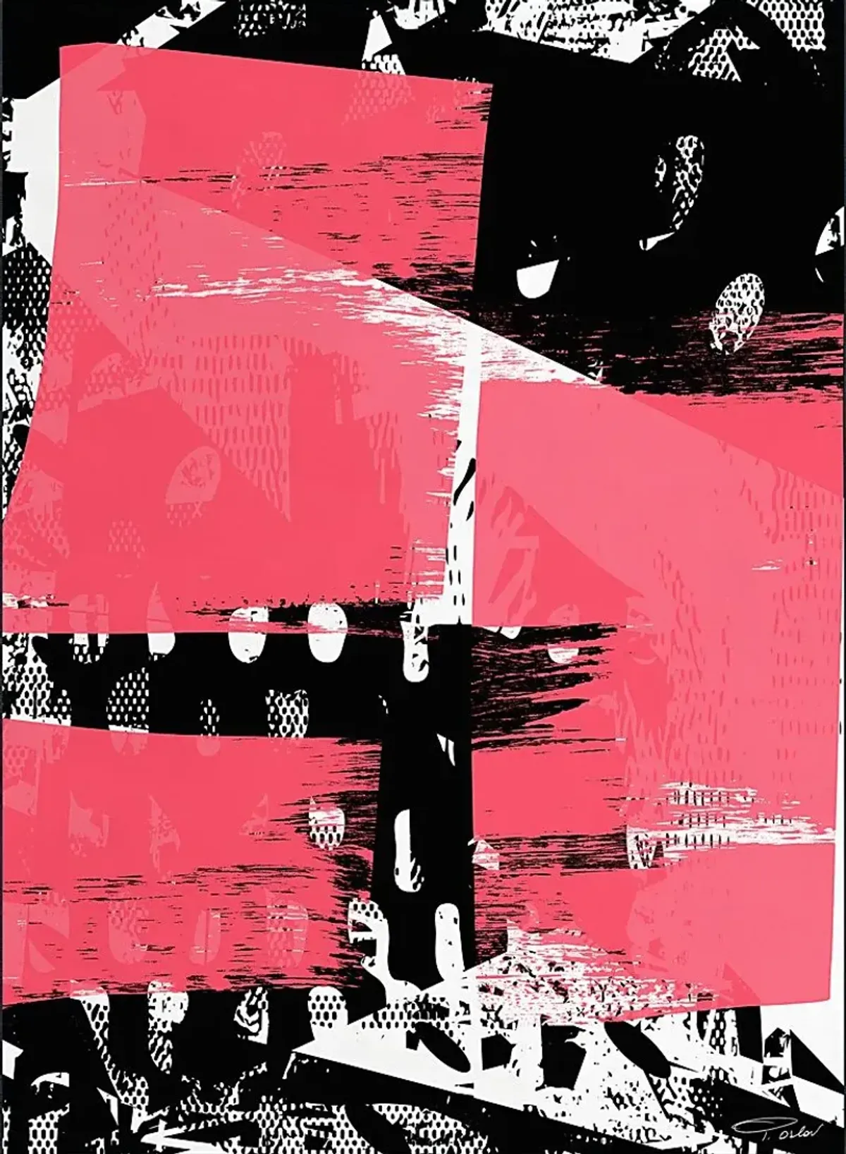 Pyerkeep Pink 7'7 x 10'5 Rug