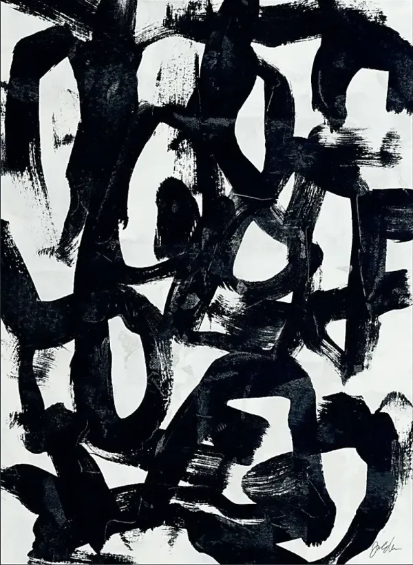 Tuskvigor Black 7'7 x 10'5 Rug