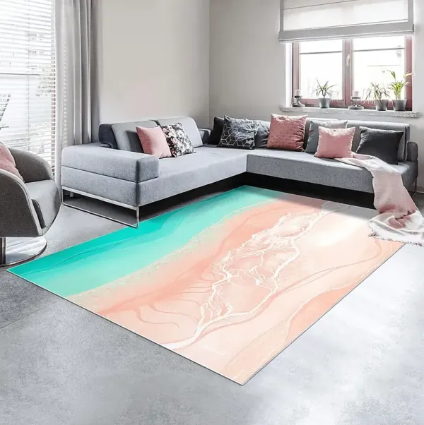 Tulrain Pink 7'7 x 10'5 Rug