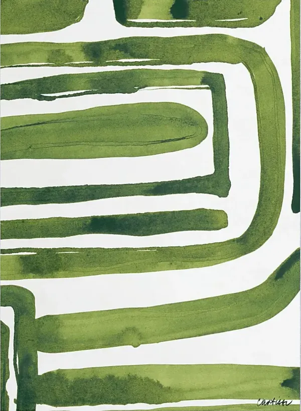 Pinerest Green 7'7 x 10'5 Rug