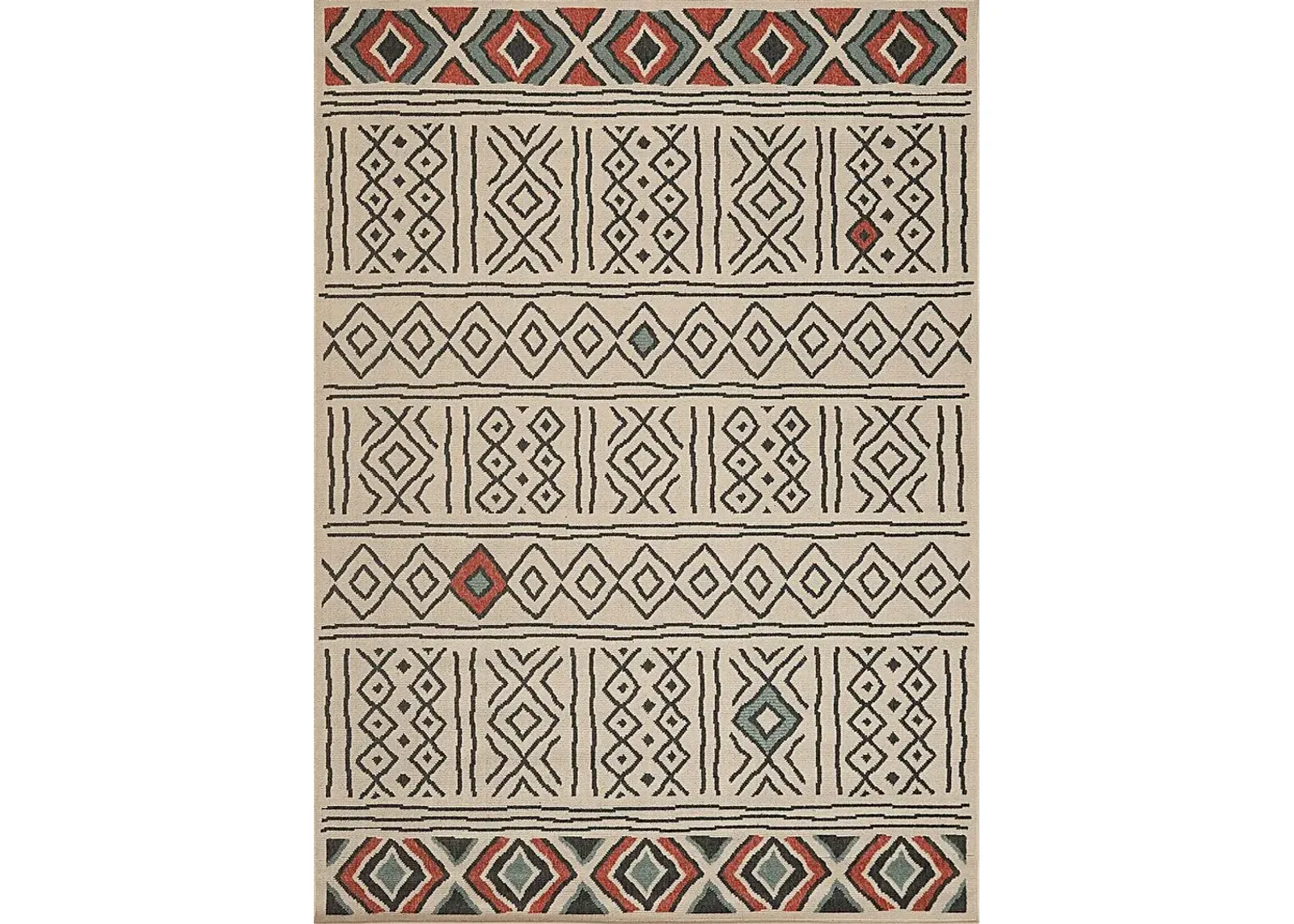 Evette Rios Jaspen Multi 8' x 9'9 Indoor/Outdoor Rug