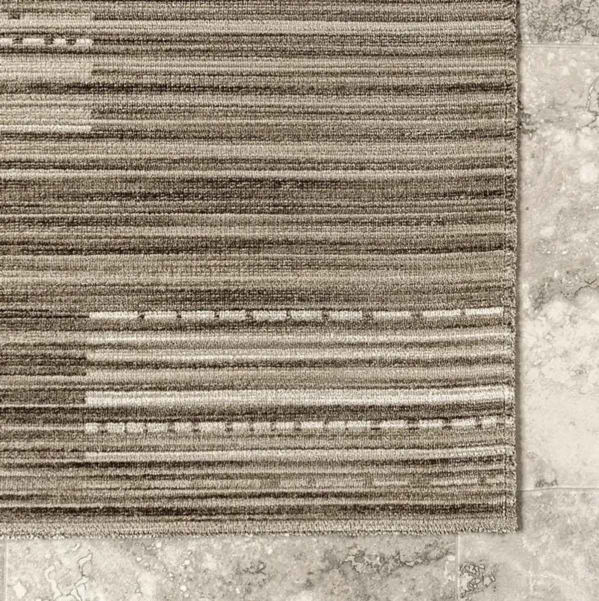 Nikanor Beige 7'5 x 9'6 Indoor/Outdoor Rug