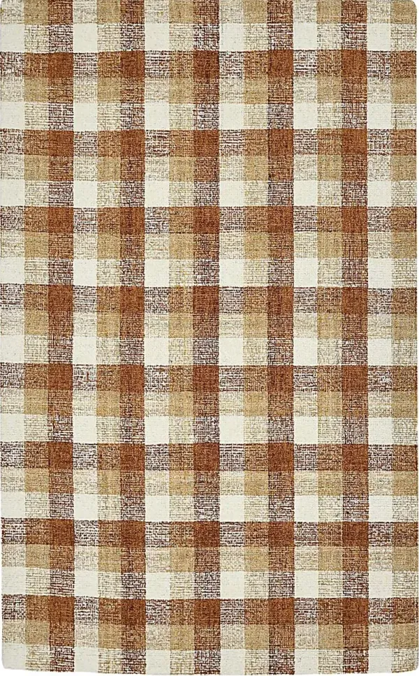 Arcton Orange 8' x 10' Rug