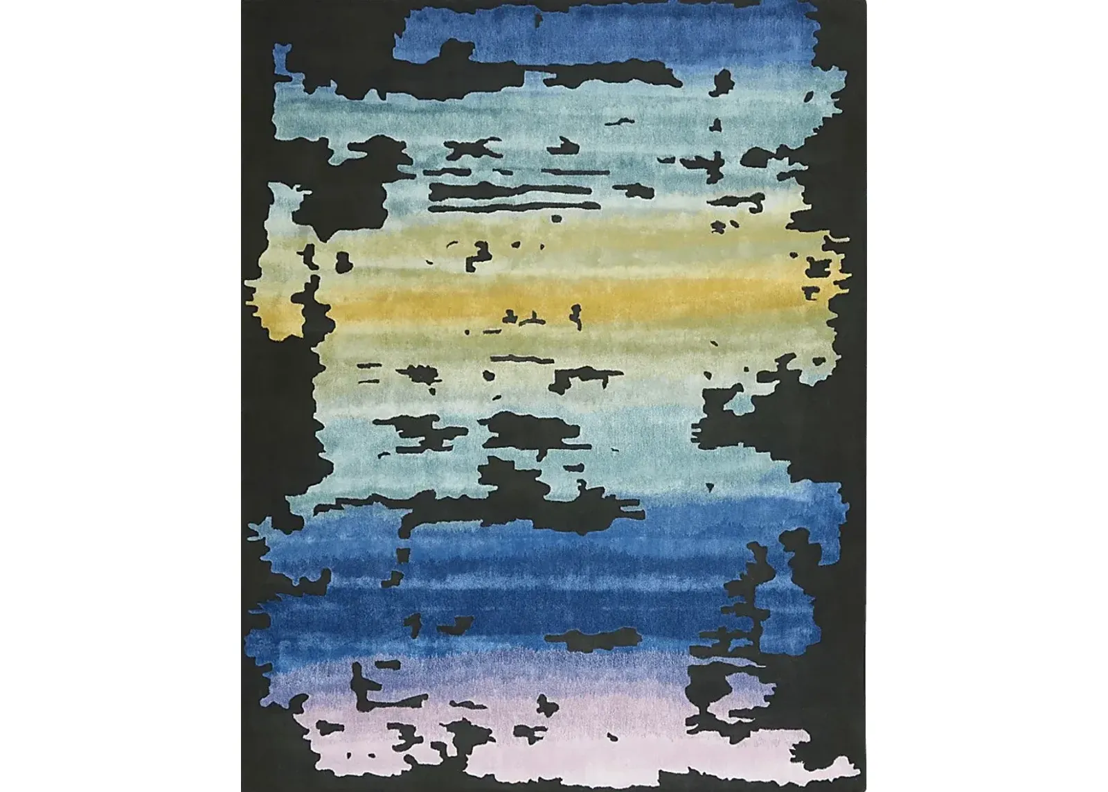 Knaod Black/Multi 7'9 x 9'9 Rug