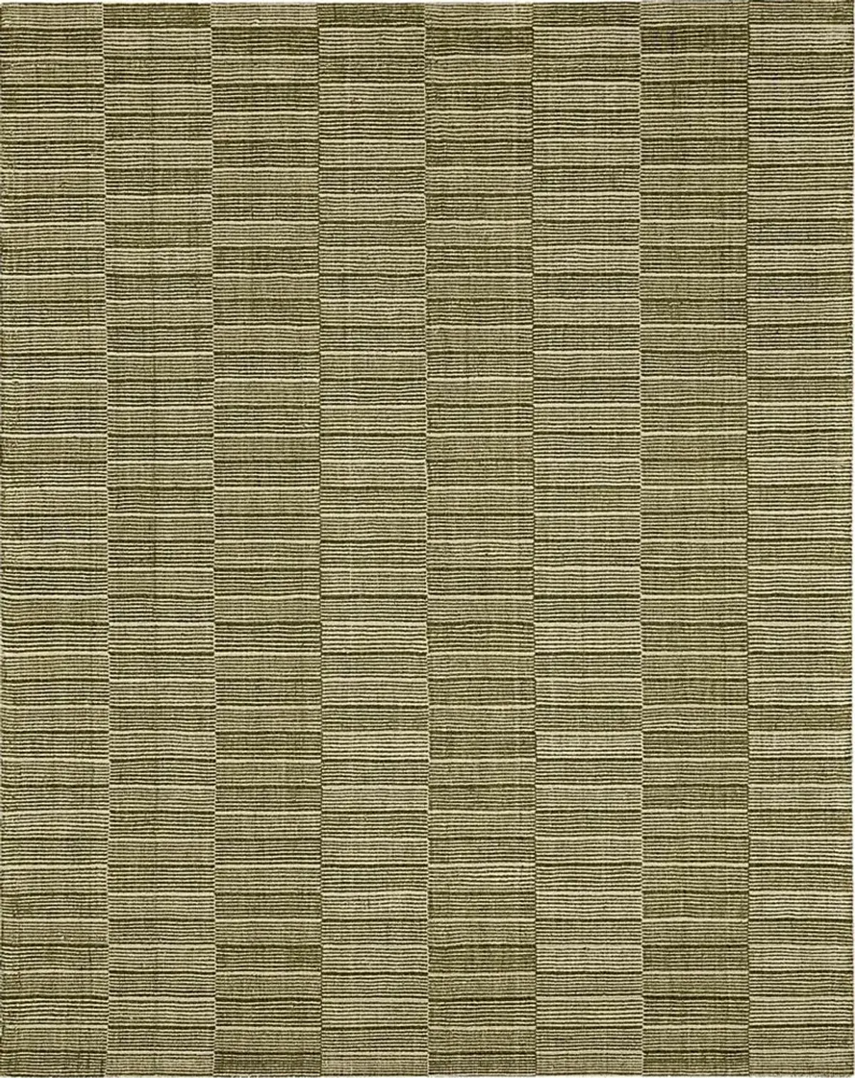 Bobby Berk Broken Stripe Green 8' x 10' Rug