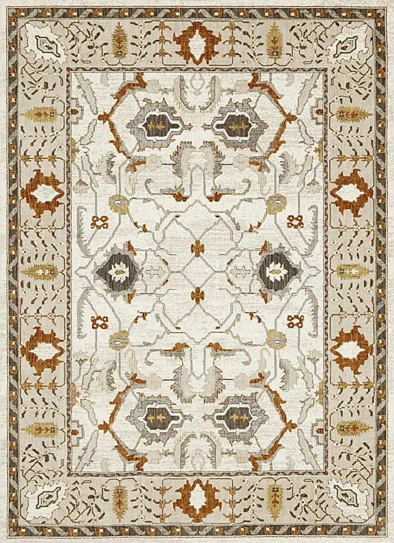 Bobby Berk Khamal Ivory 8' x 11' Rug