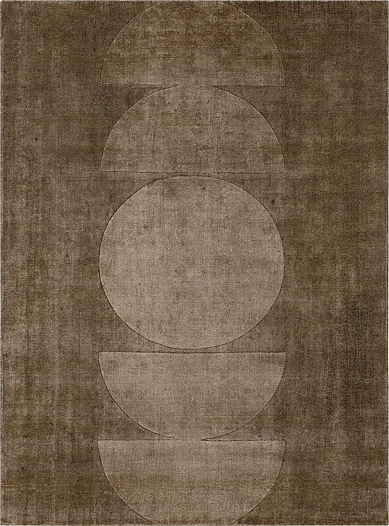 Bobby Berk Luna Sol Brown 8' x 10' Rug