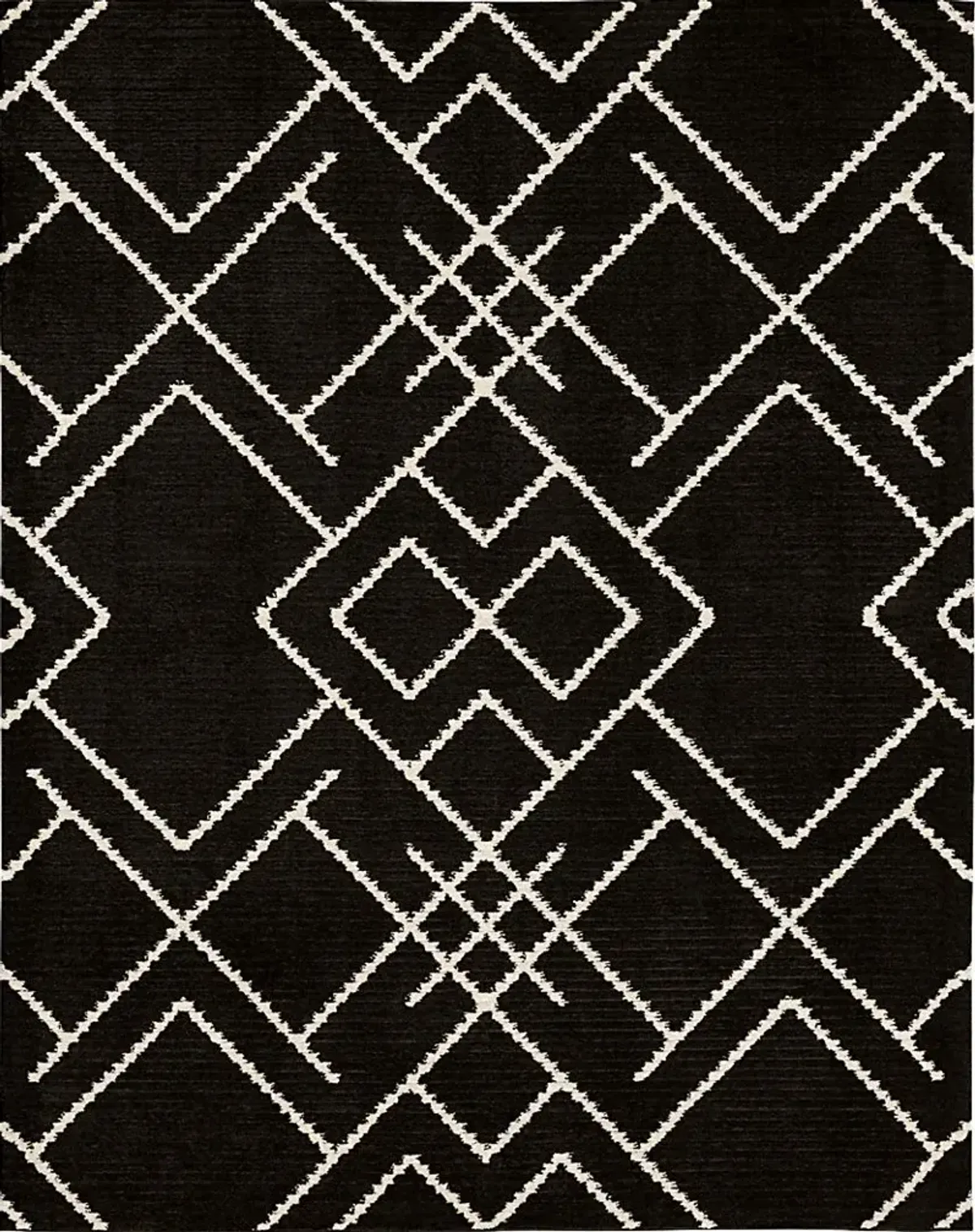 Bobby Berk Intersection Black 8' x 10' Rug