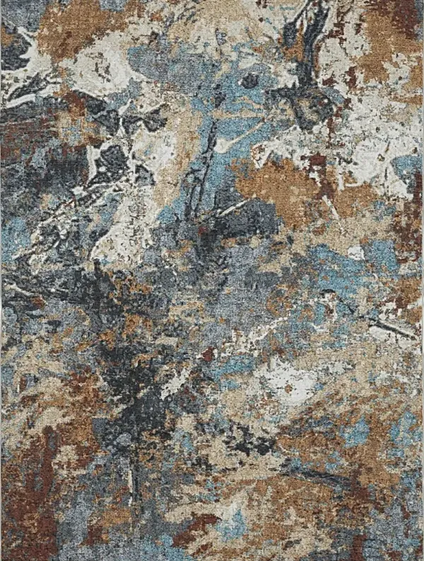 Doryen Rust 7'6 x 10' Rug