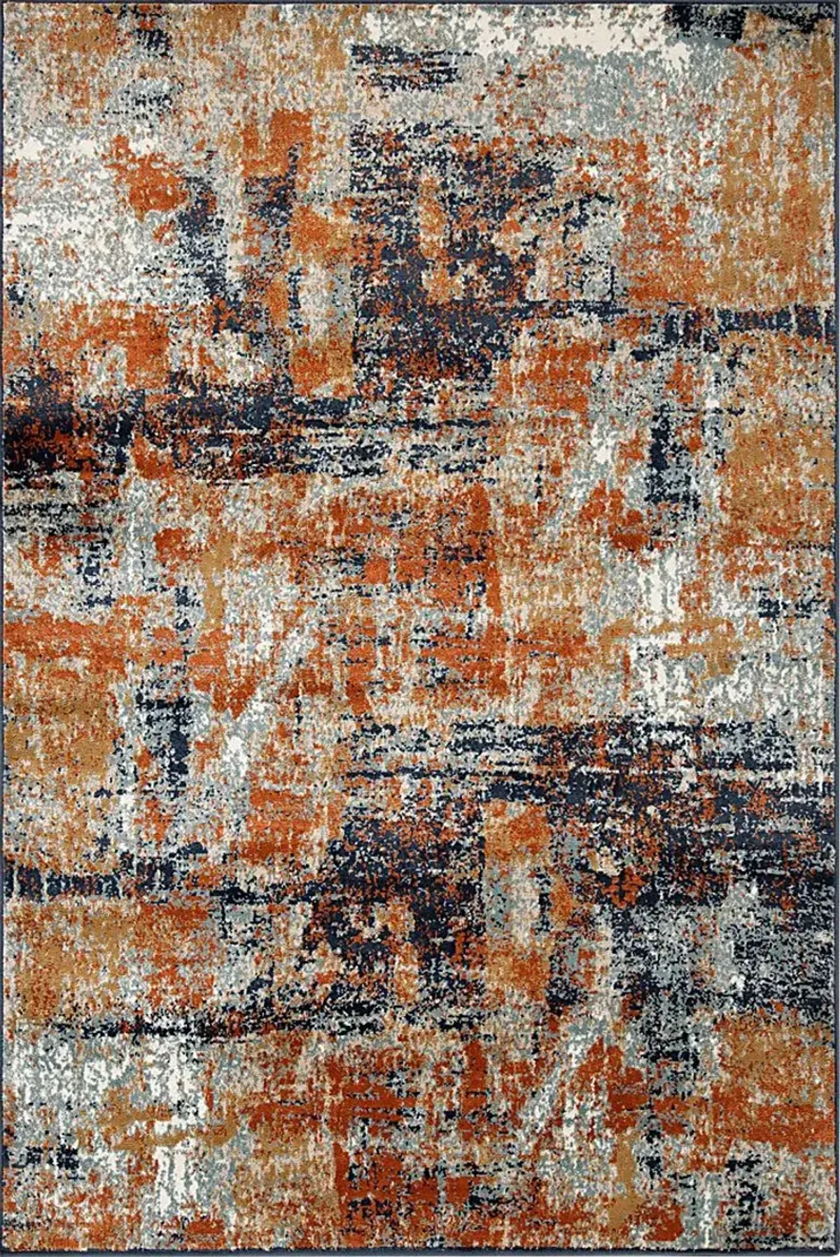 Siene Orange 7'9 x 9'9 Rug