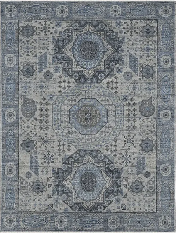 Askien Gray/Blue 8' x 10' Rug