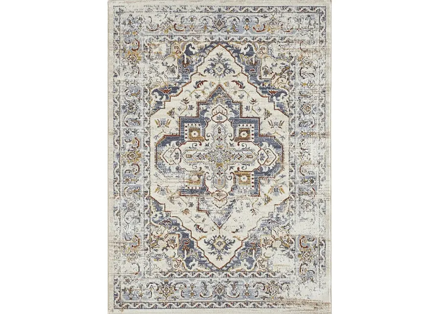 Bartleigh Cream 7'10 x 9'10 Area Rug