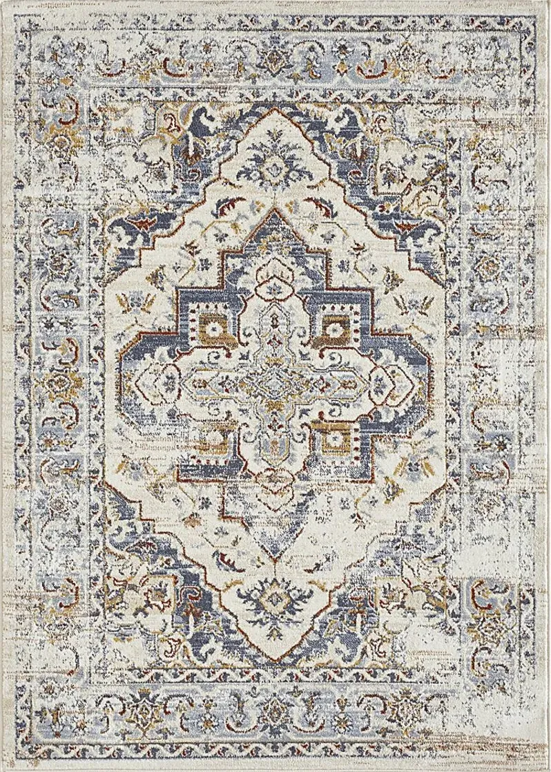 Bartleigh Cream 7'10 x 9'10 Area Rug