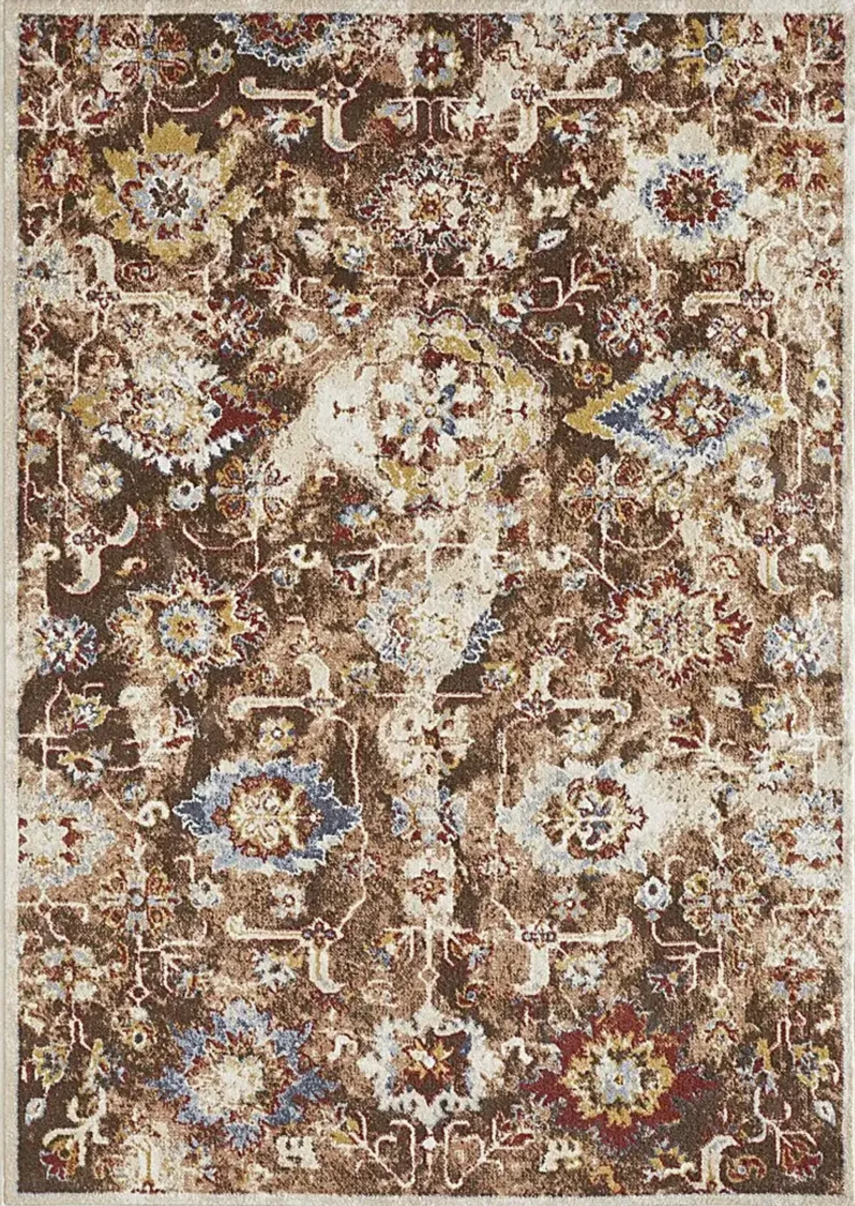 Amibell Brown 7'10 x 9'10 Area Rug