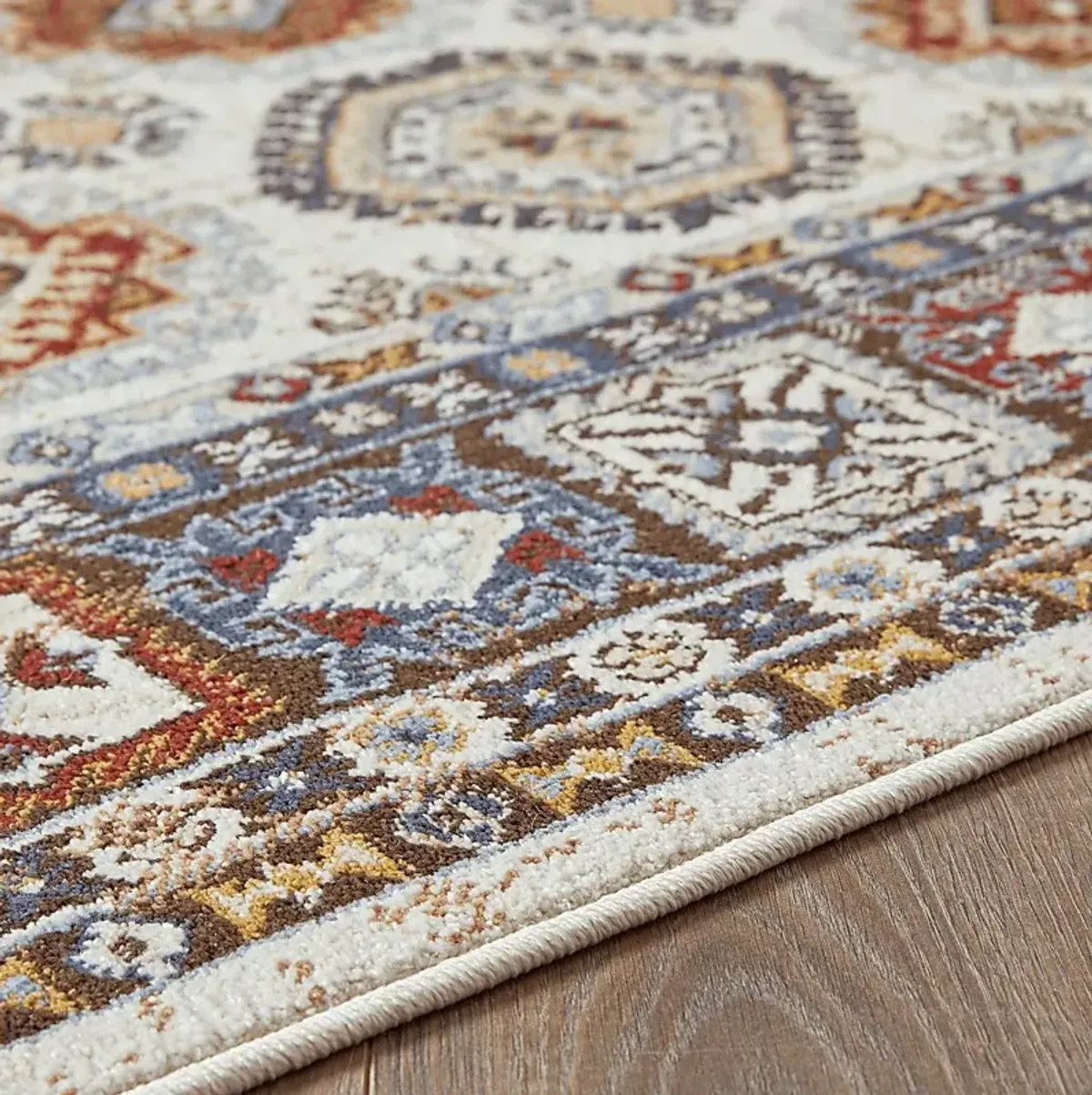 Delary Cream 7'10 x 9'10 Area Rug