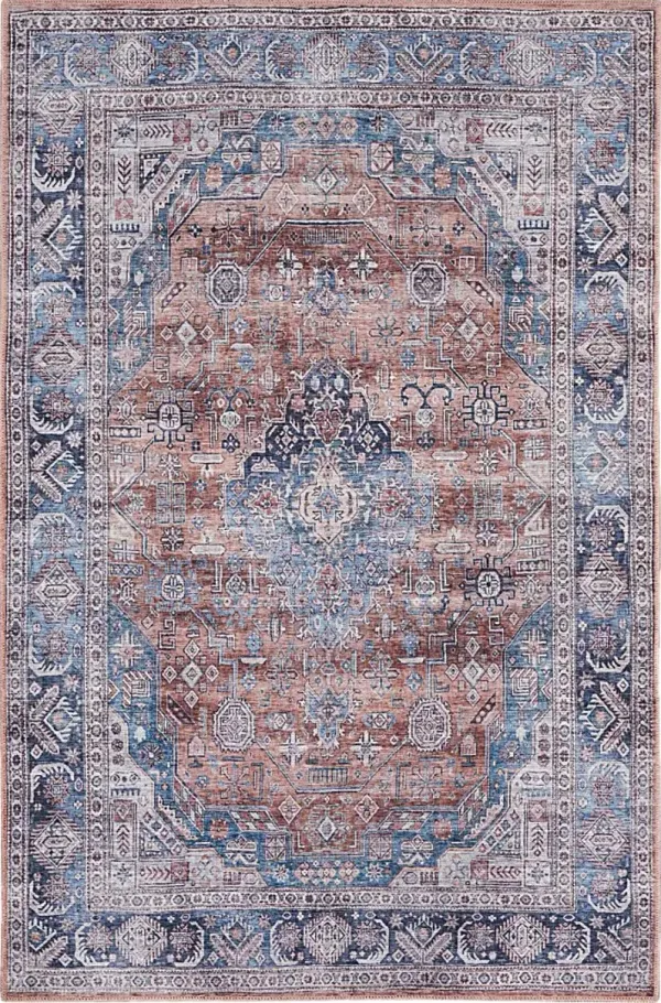 Olith Blue/Multi 7'10 x 9'10 Rug
