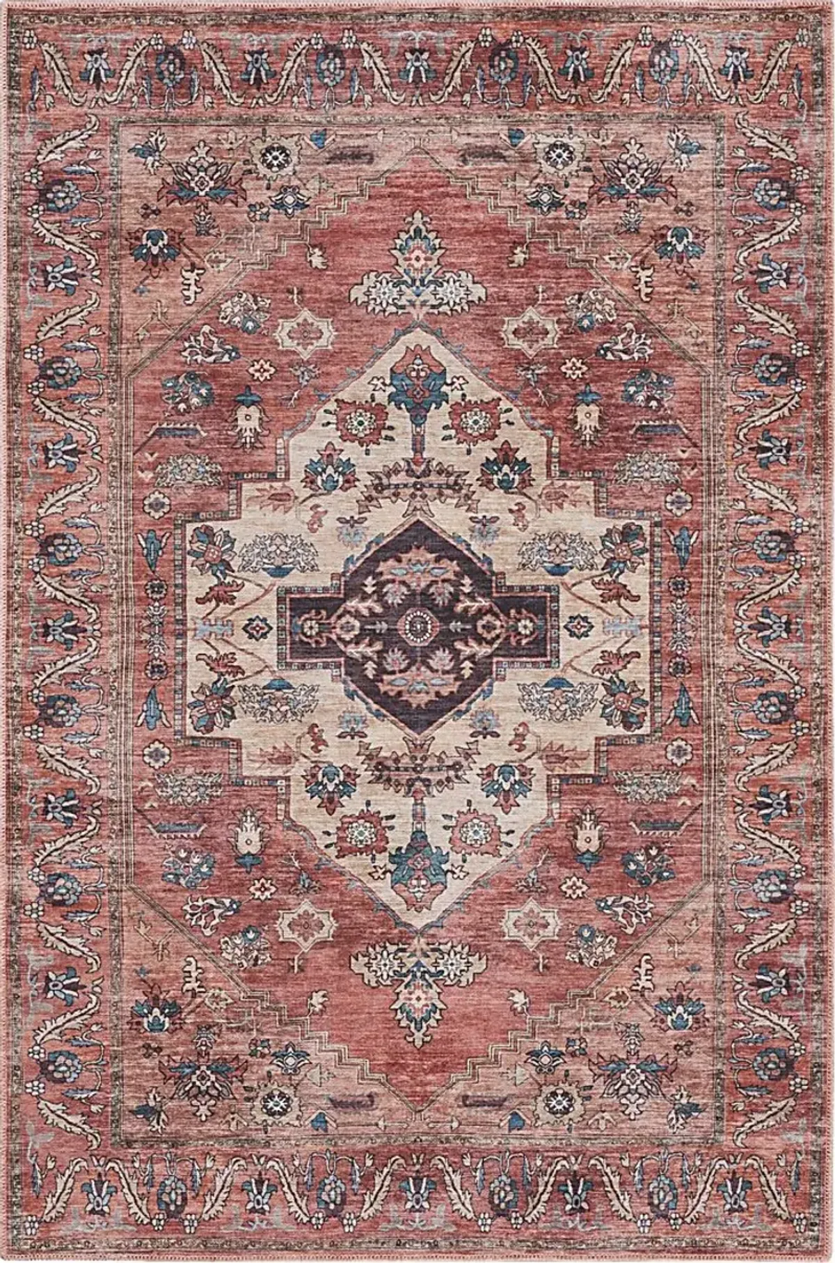 Sagich Rust 7'10 x 9'10 Rug