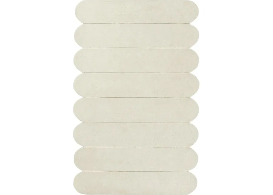 Roffinne Ivory 8' x 10' Rug