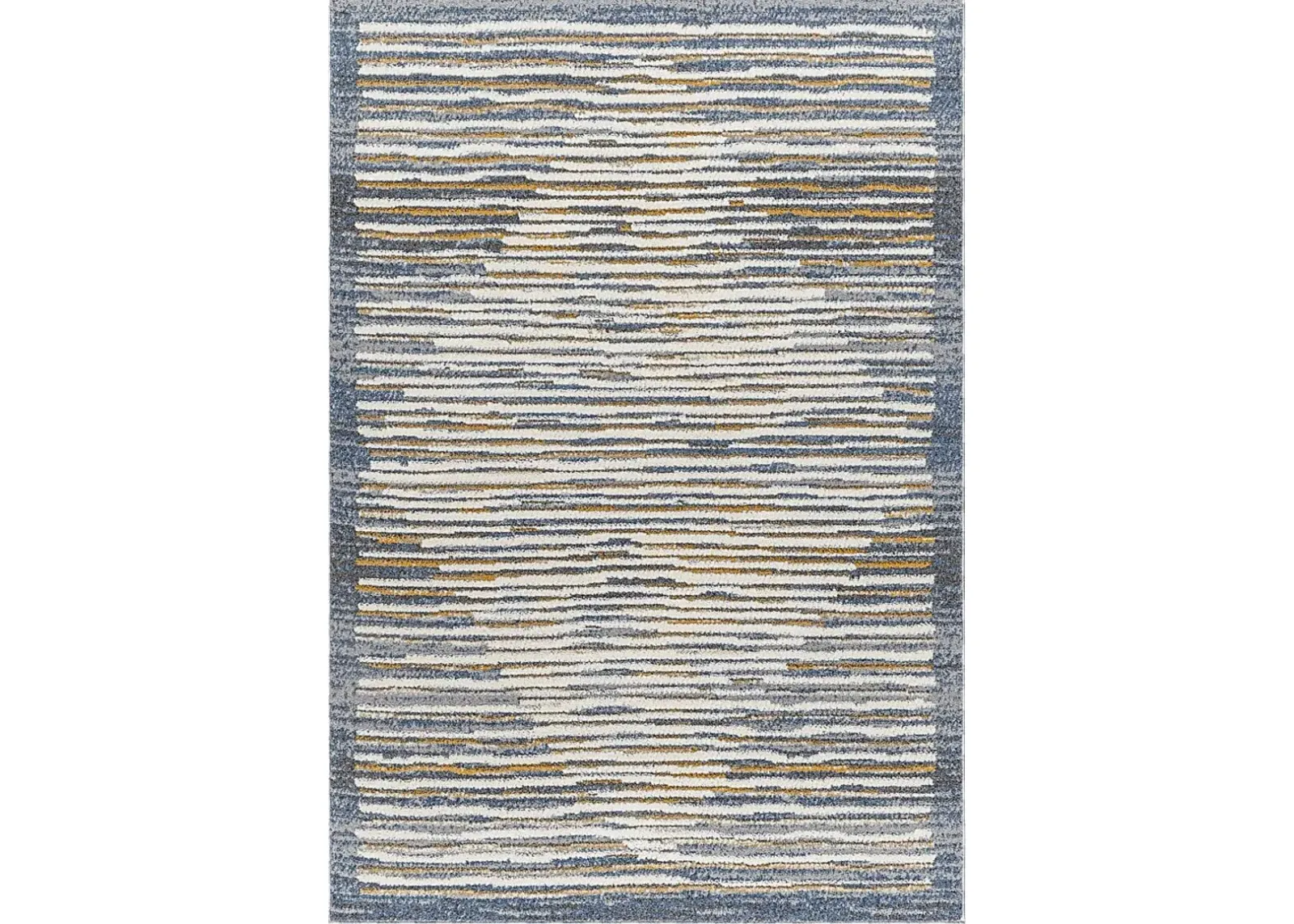 Elfun Blue 7'10 x 10' Area Rug