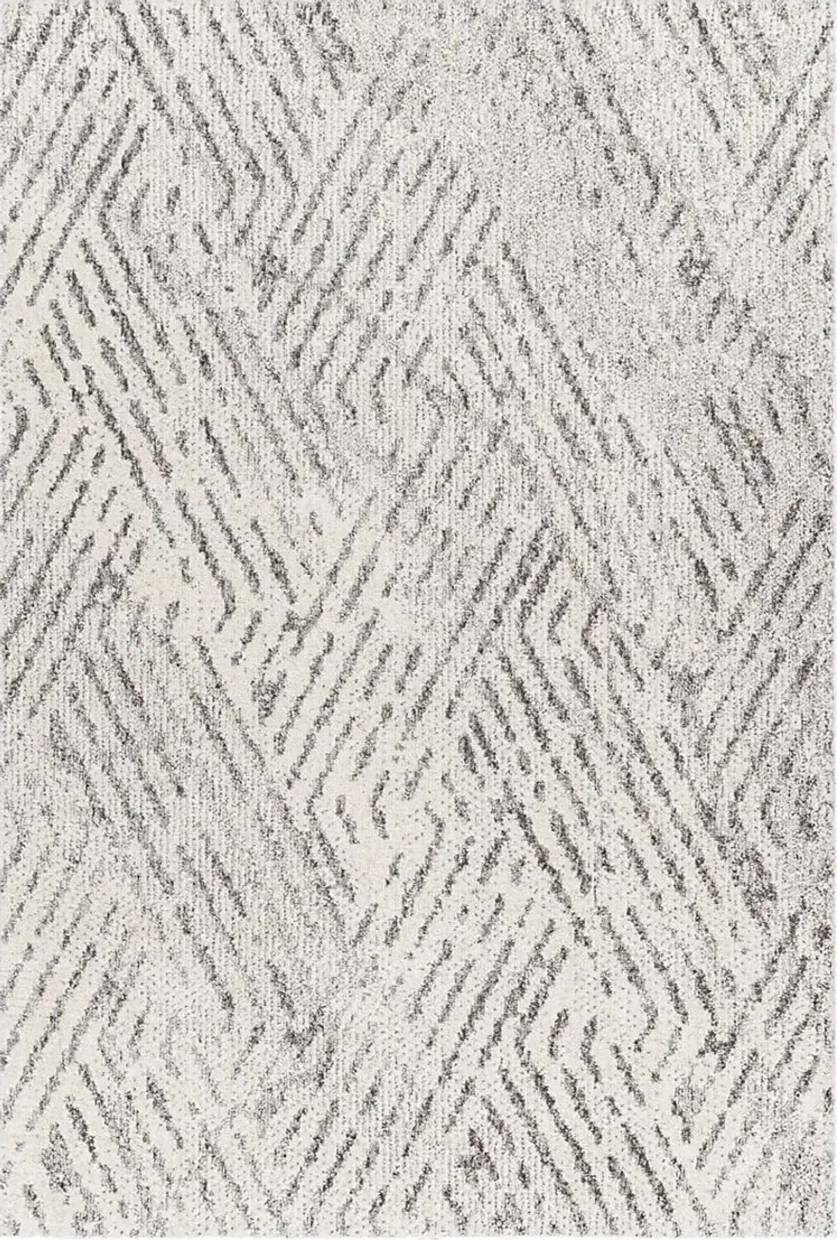 Saraf Light Gray 7'10 x 10' Area Rug