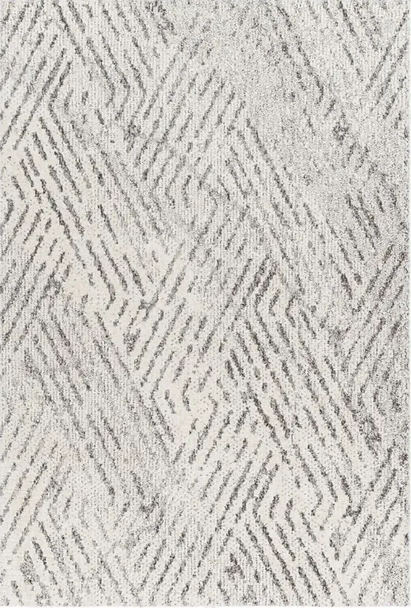 Saraf Light Gray 7'10 x 10' Area Rug