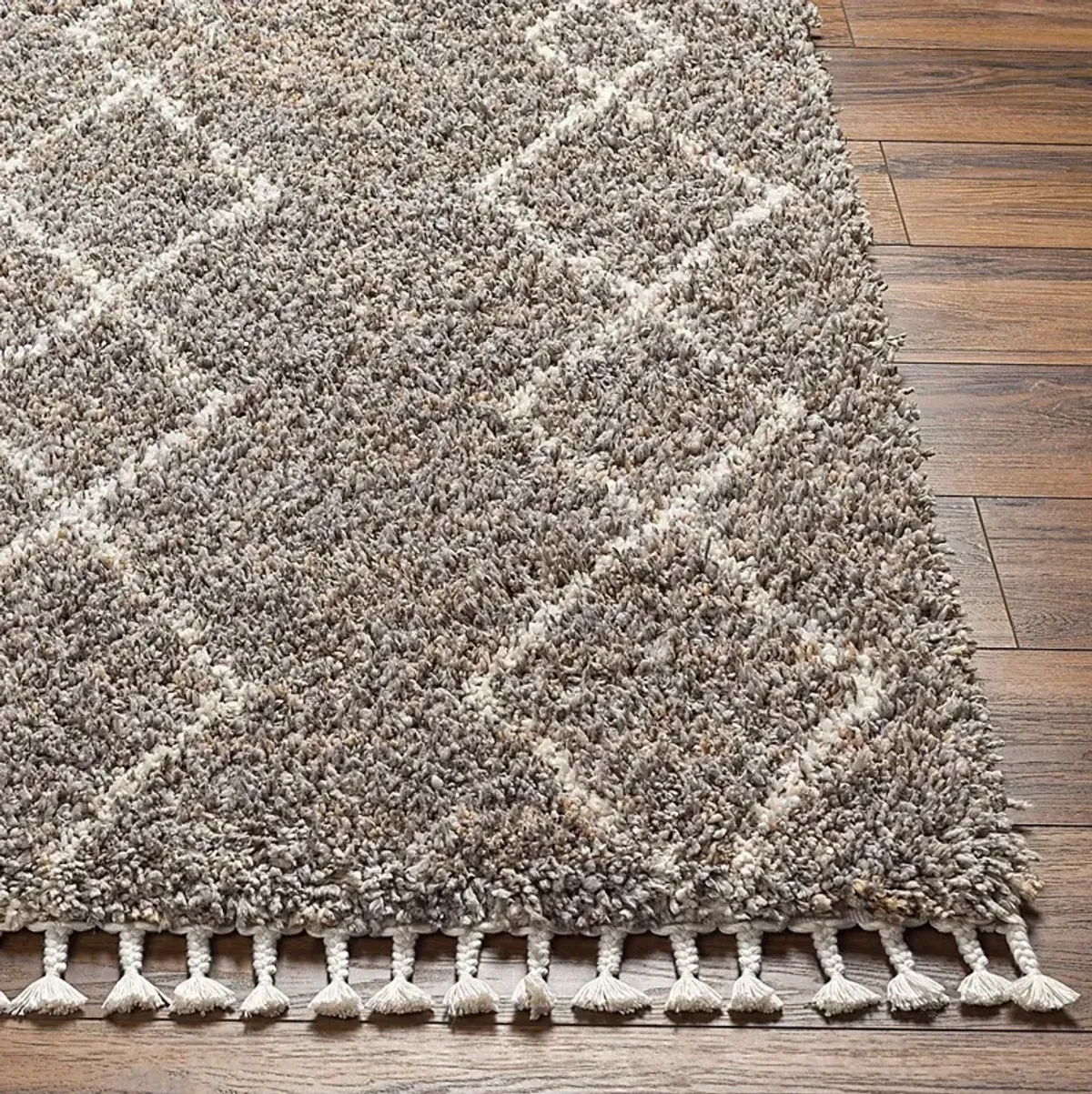 Trovista Gray 7'10 x 10' Area Rug