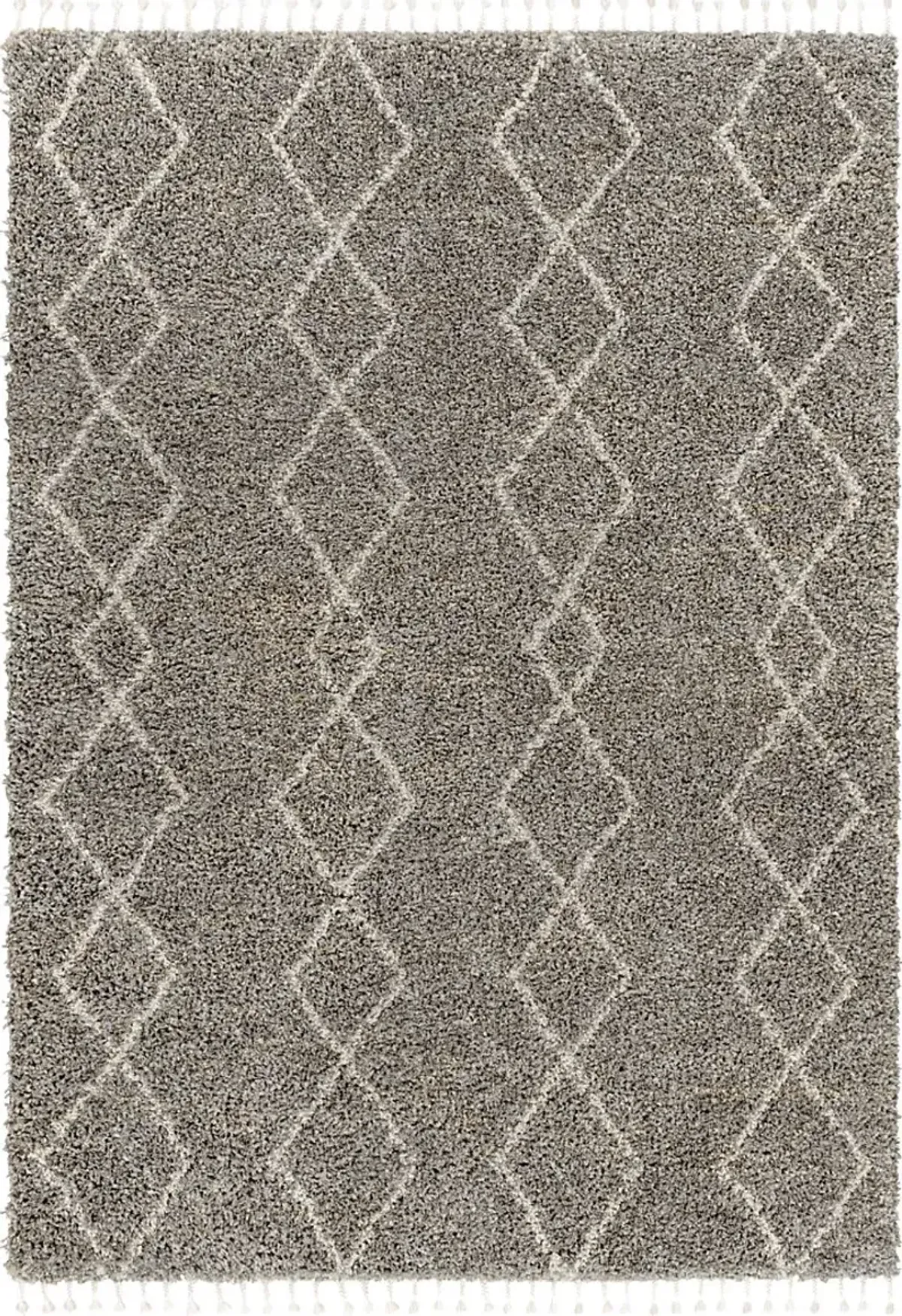 Trovista Gray 7'10 x 10' Area Rug