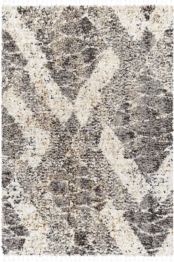 Minnefell Gray 7'10 x 10' Area Rug