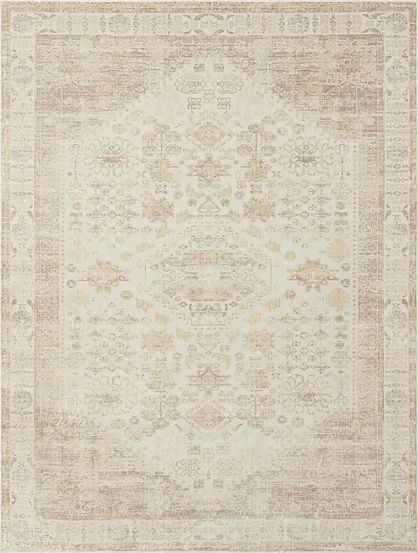 Jumu Beige 7'10 x 9'10 Rug